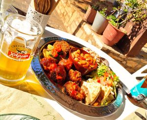 Meze Board at Pulse in Crete