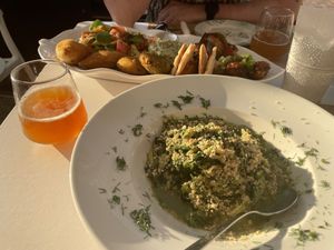 Risotto  at Pulse in Crete