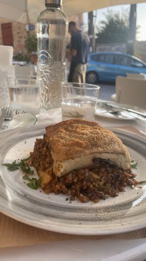 Moussaka   at Pulse in Crete