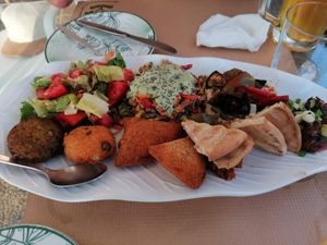 Meze board 1 - Amazing! at Pulse in Crete