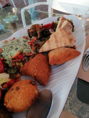 Meze board 1 - Amazing! at Pulse in Crete