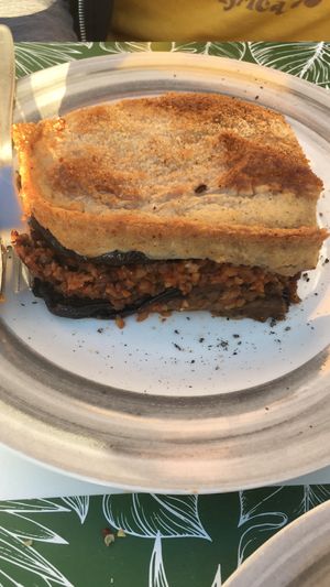 Moussaka at Pulse in Crete