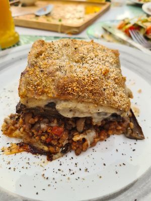 Moussaka at Pulse in Crete