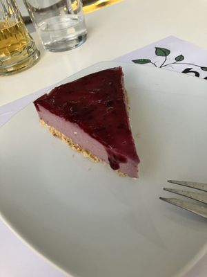 Berry cake  at Pulse in Crete