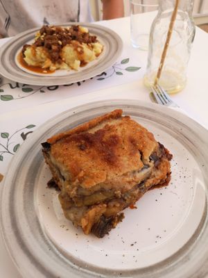 Mussaka at Pulse in Crete