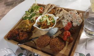 Meze board opt. 2 at Pulse in Crete