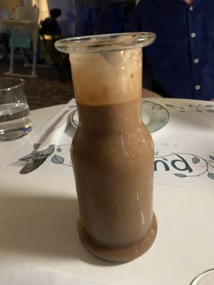 Chocolate milkshake   at Pulse in Crete