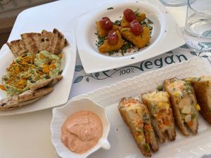 Full lunch. Delicious!  at Pulse in Crete