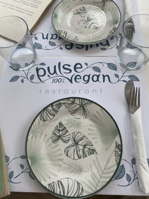 Table spread  at Pulse in Crete