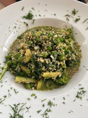 Risotto Verde  at Pulse in Crete