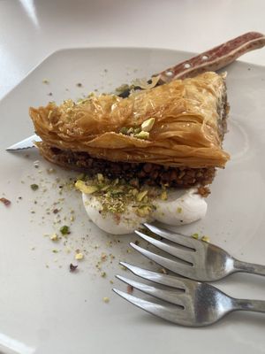 Baklava  at Pulse in Crete