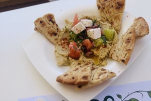Hummus  at Pulse in Crete