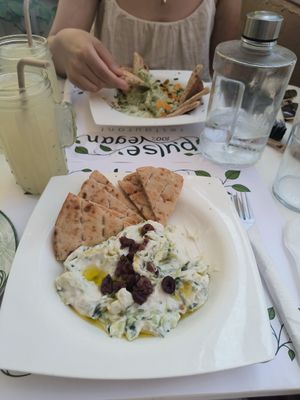 tsatsiki at Pulse in Crete