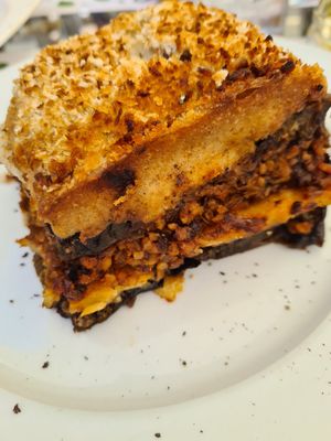 Moussaka at Pulse in Crete