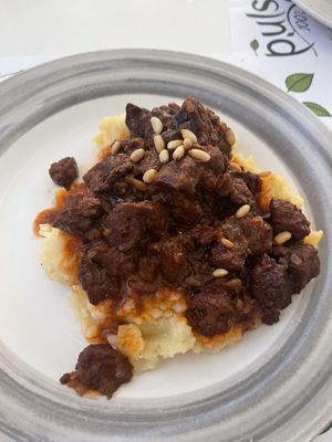 Needless beef stew  at Pulse in Crete