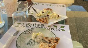 Tzatziki to die for  at Pulse in Crete