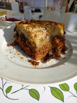 Moussaka at Pulse in Crete
