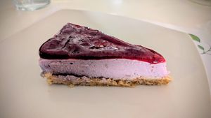 Cheesecake at Pulse in Crete