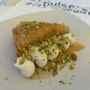 Baklava  at Pulse in Crete