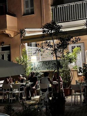 Hidden near a car park but worth the searchh  at Pulse in Crete