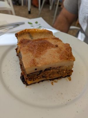 Moussaka at Pulse in Crete