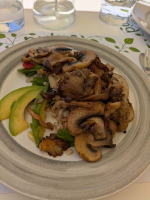 Pulse mushroom special at Pulse in Crete