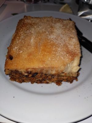 Moussaka at Pulse in Crete