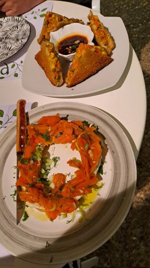 Carrot lox at Pulse in Crete