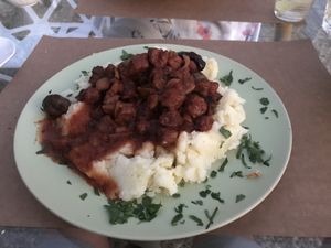 Beefless Beef Casserole at Pulse in Crete