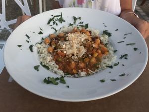 Yummy curry! at Pulse in Crete