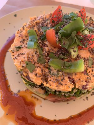 Superfood salad at Pulse in Crete