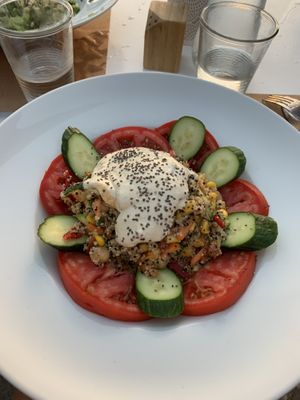 Quinoa salad 😍❤️ at Pulse in Crete