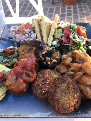 Mezze plate 2 at Pulse in Crete