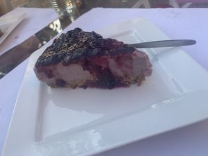 BlueBerry Cheesecake 🌱 at Pulse in Crete