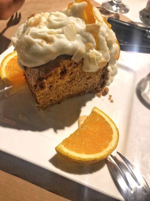 Carrot Cake at Pulse in Crete