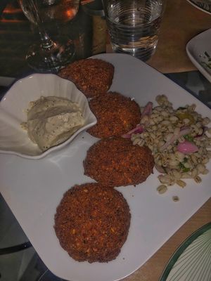 Falafel at Pulse in Crete
