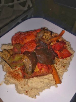 Hummus at Pulse in Crete