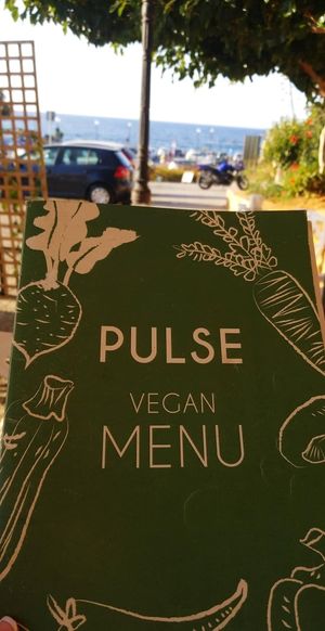 The view from the restaurant at Pulse in Crete