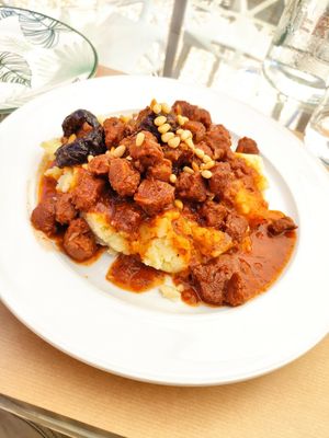 Beefless beef at Pulse in Crete