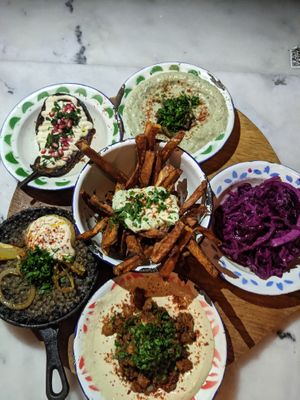Delicious tapas at HUmmUS in The Hague