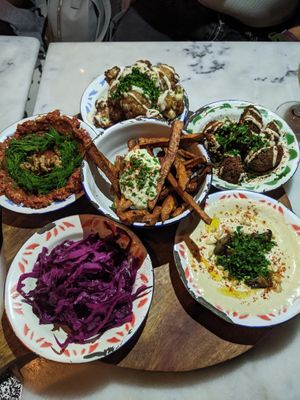 Delicious tapas at HUmmUS in The Hague