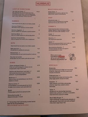   at HUmmUS in The Hague