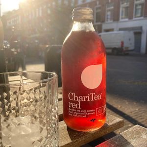 Great Ice Tea at HUmmUS in The Hague