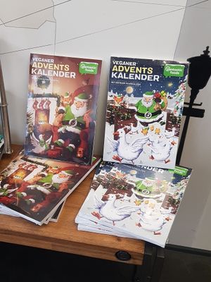 Vegane Adventskalender at Zuhause in Augsburg