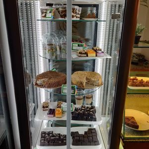 Sweet dishes at Paradise Food in Budva