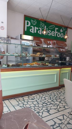 Banco dei salati at Paradise Food in Budva
