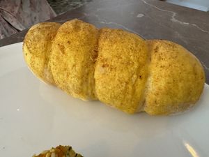 Sausage in a roll (mid)   at Paradise Food in Budva