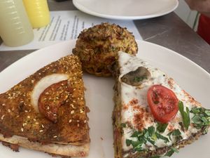  Different slices  at Paradise Food in Budva