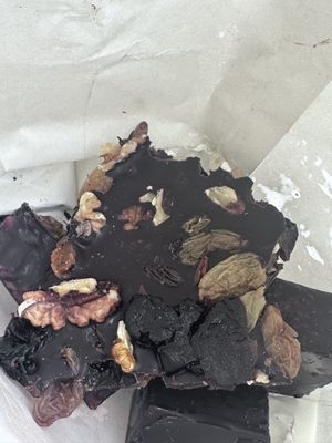 Selection of sweet treats  at Paradise Food in Budva