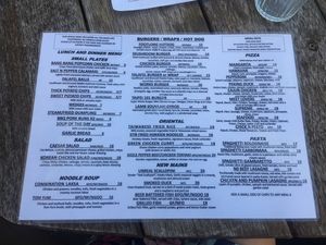 Menu Oct 2020 at Doko Demo V in West Burleigh